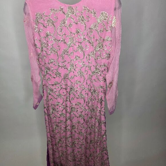 Shalwar Kameez (3pcs) Suit Pakistani / Indian Suit Small  NEW - Picture 6 of 7